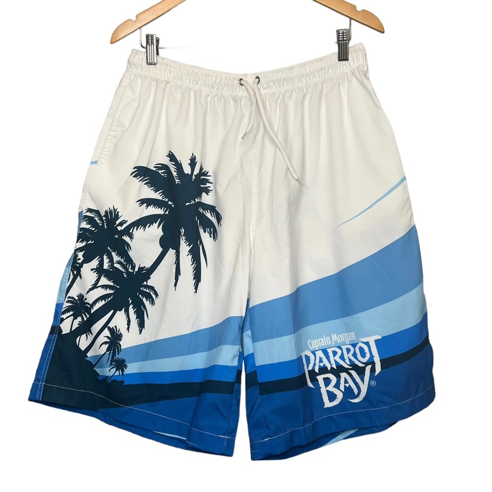 Hawaiian Tropical Captain Morgan Rum Promo Board Shorts Swim Trunks